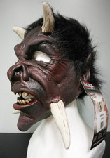 Ugly Mug Four Horned Demon - Zagone Studios "Darkness" Handmade Mask
