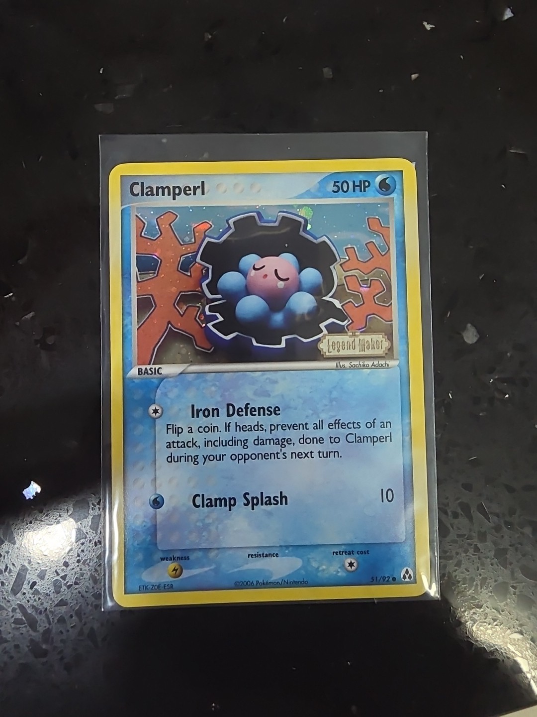 Clamperl 51/92 Legend Maker Reverse Holo