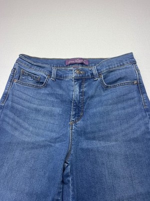 Gloria Vanderbilt Amanda Capri Wide Leg Jeans Size 10