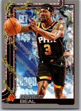 2025-26 Topps Holiday - Bradley Beal #H126 Holiday Silver Glitter