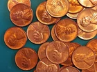 1957-D Lincoln Wheat Roll RED BRILLIANT UNCIRCULATED See Pics Nice 50 Coin Lot