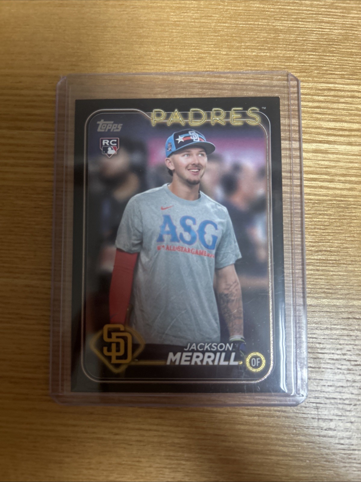 2024 Topps Update Series - All-Star Game Jackson Merrill #ASG-49 Black /299 (RC)