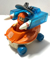 1984 Playmates Lil Playworld Space Station Rocket Launcher Vehicle w/ Astronaut