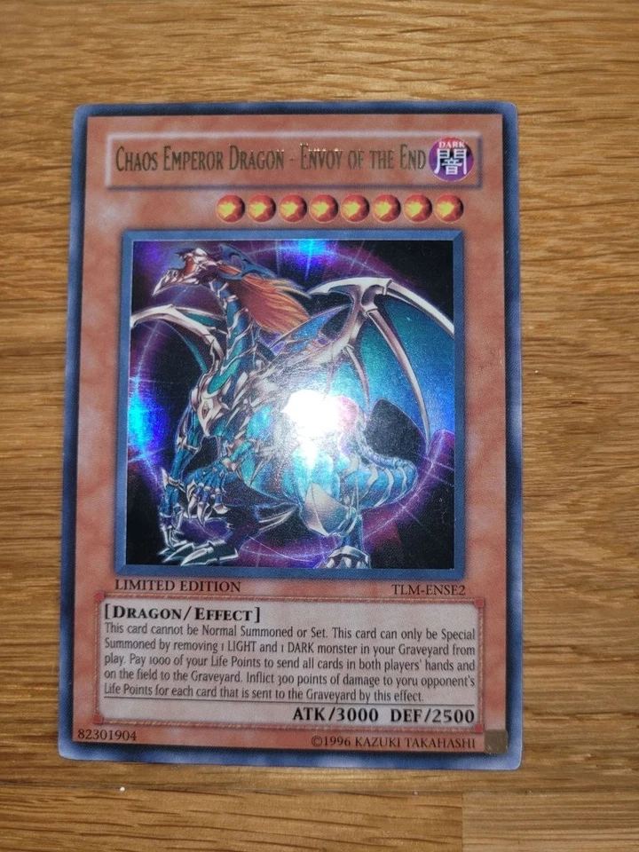 Yugioh Chaos Emperor Dragon TLM-ENSE2 Ultra Rare English - Bild 1 von 1