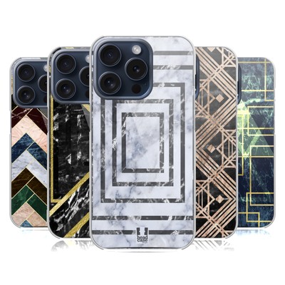 HEAD CASE DESIGNS GEOMETRIC MARBLE HARD BACK CASE FOR APPLE iPHONE PHONES