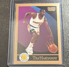 SkyBox 1990-91 Tim Hardaway #95 Golden State Warriors NBA Rookie Trading Card . rookie card picture
