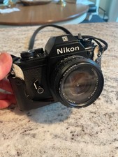 Nikon EM 35mm film camera with 50mm lens -USED