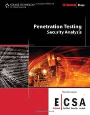 Penetration Testing: Security Analysis (EC-Council Press) - VERY GOOD