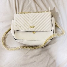 Victoria's Secret V-Quilt 24/7 crossbody bag with chain
