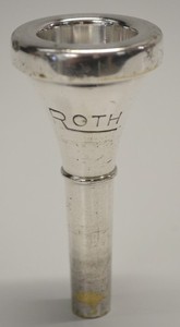 USED ROTH MOUTHPIECE FOR SMALL/TENOR SHANK TENOR TROMBONE/BARITONE, LISTING #2