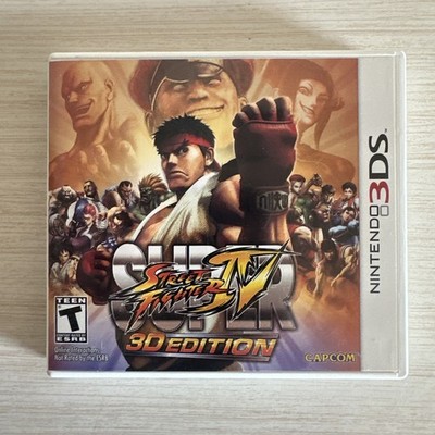 Super Street Fighter IV - 3D Edition (Nintendo 3DS, 2011) CIB Mint Tested