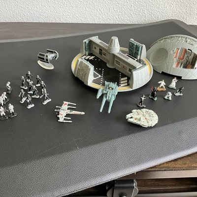 Star Wars Micro Machines Death Star Playset 65871 1997 R2-D2 Luke