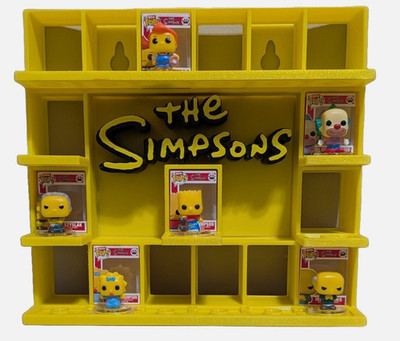 The Simpson Bitty Pop Display (Chase Breakout Series) (3D Printed)