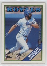 2017 Topps Rediscover Topps Buybacks Silver Willie Wilson #1988-452 0b0