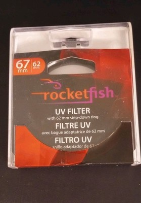 Rocketfish RF-UVF67 67mm Filter with 62mm Adapter Ring