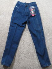 NOS VTG Chic Jeans Denim USA Women s Misses Juniors Girls 11 27X28.5 High Waist