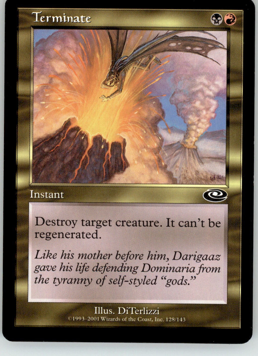 Terminate - Planeshift - 128 - MP Magic: The Gathering
