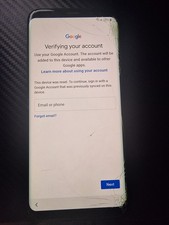 Samsung Galaxy S8 Plus Faulty Spares Repair works cant log in damage to screen