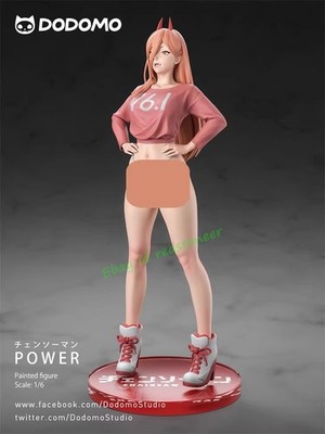 Dodomo Studio Power Resin Statue 1/6 Female Anime Figure Model