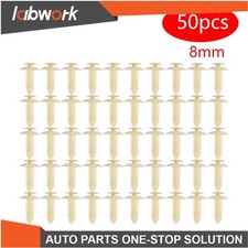 Retenedor de panel de moldura de puerta Labwork 50P para Ford GMC clips de sujeción de remache de empuje