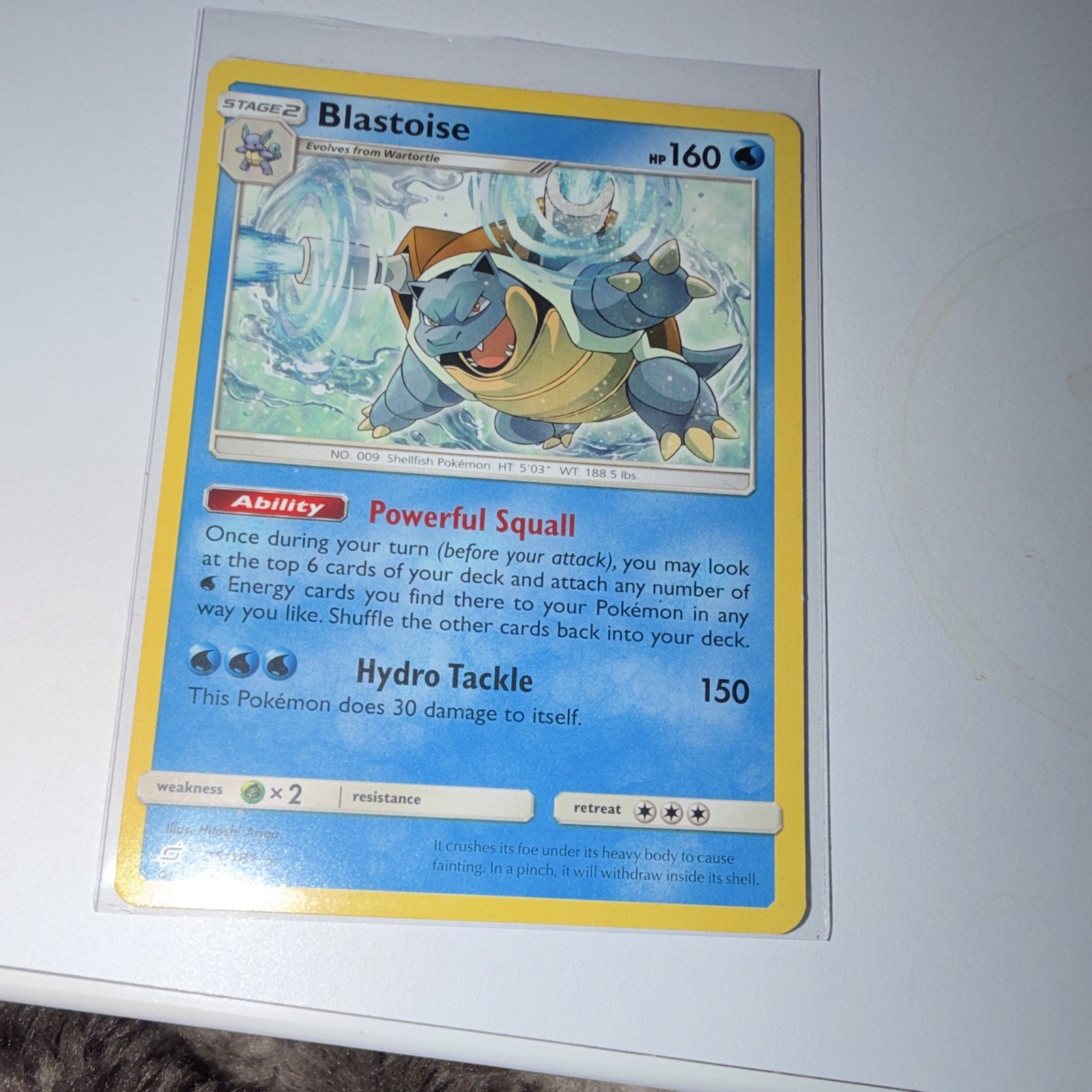 Blastoise 25/181 Sm-Team Up Regular