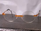 Swissflex Eyephorics Frameless Gold Clear Light Weight Eyeglasses Swiss Made — photo 2