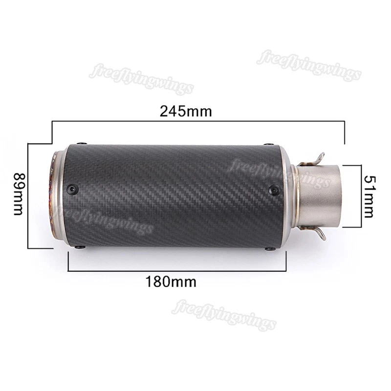 Sistema completo de silenciadores de escape de tubo de enlace de cabezal para Yamaha YZF R3 2015-2024 Foto 2 de 4