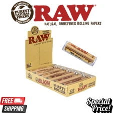 RAW Phatty Roller 125mm | Crystal Clear Triple Strength Rolling Machine (6 ct)