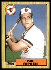 Cal Ripken 1987 Topps #784 Baltimore Orioles MLB READ FREE SHIPPING AutographDen