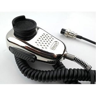 RANGER SRA-198C CHROME 4-PIN NOISE-CANCELING MIC for COBRA CONNEX GALAXY UNIDEN