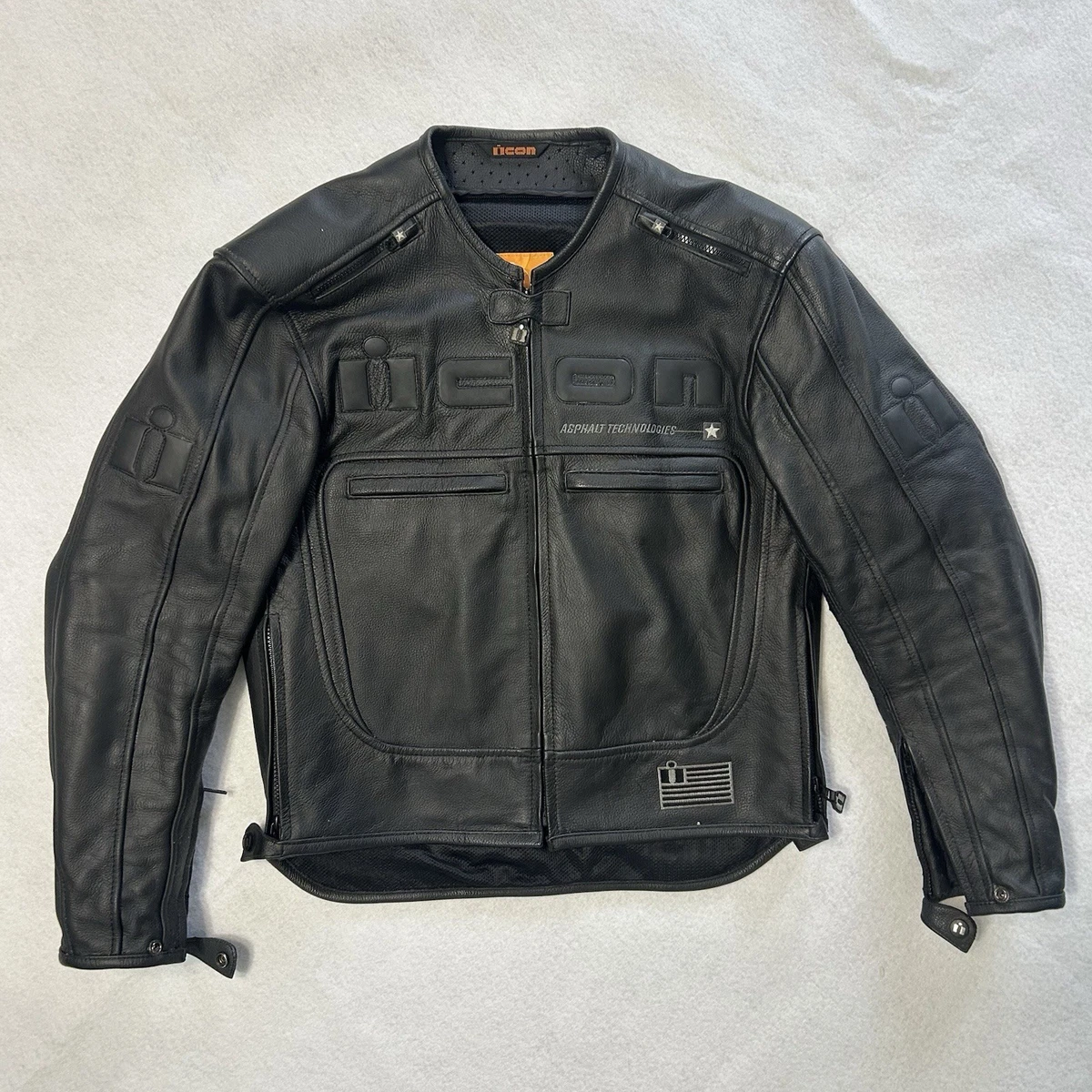 Icon Men's Leather Motorcycle Jackets for sale | eBay