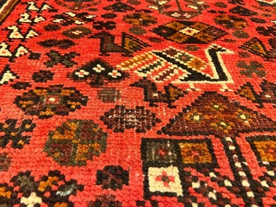 COLLECTRS' ITEM Antique Stunning Geometric Pictorial Pattern Tribal Kazak Runner