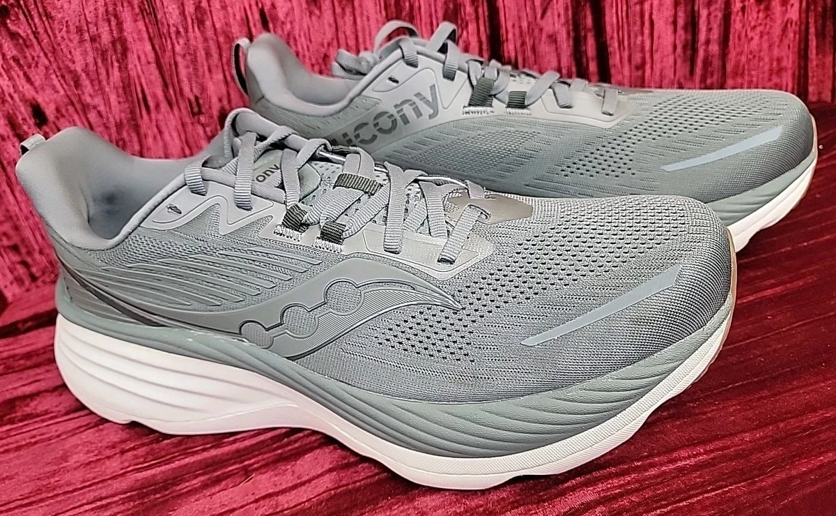 Saucony Men\'s 12.5 Hurricane 24 PWR RUN Green Running Athletic SHOES SNEAKERS media__39979.1732127544.jpg?c=1 main image 2