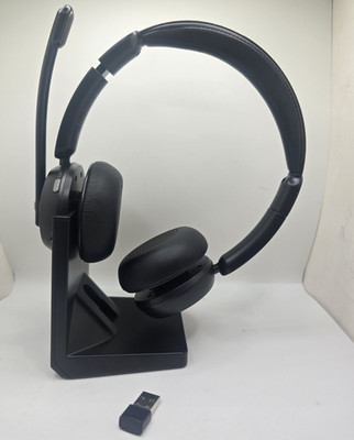 Used - LEVN Wireless Bluetooth/USB Headset w/ Noise Canceling