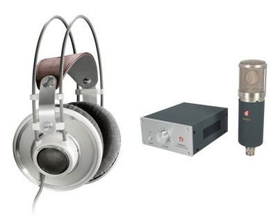 Se Electronics Z5600a II Condenser Tube Microphone+Power Supply+Headphones