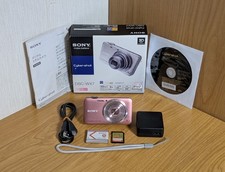 SONY DSC-WX7 Cyber Shot Digital Camera Pink 16.2MP 5X Japanese only Exc 