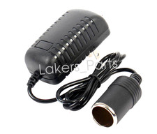 1x 110V-240V AC Plug To 12V DC Car Cigarette Lighter Converter Socket Adapter