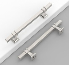 7 Pack 5 128mm Brushed Nickel Cabinet Drawer Pulls Handles Modern Hardware