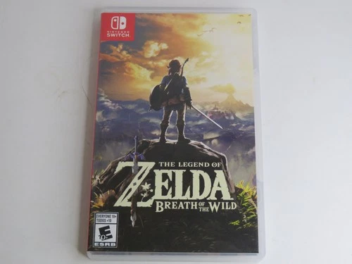 The Legend of Zelda: Breath of the Wild Nintendo Switch Game w/Case