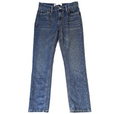 Levis 511 Slim Fit Boys Jeans Size 14 Reg W27 L29 Medium Wash Blue Denim