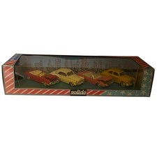 ** SOLIDO Coffret 4 Voitures Américaines 1:43 L'Age d'Or Diecast Miniatures