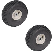 Qty 2: 11" x 4" x 4" Gray Turf Wheel Fits Yazoo/Kees Replaces 7058943YP
