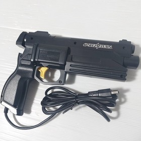 Sega Saturn lot of 2 VIRTUA GUN with 3 Japanese games For CRT TV Only Japan