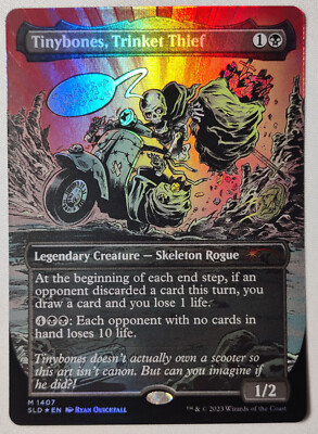 MTG Secret Lair Tinybones, Trinket Thief 1407 -SLD Bad to the B MTG 小物泥棒、チビボネsecret lair foil