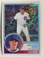 2018 Topps Silver Pack - 1983 Topps Mojo Refractor - Pick a Player