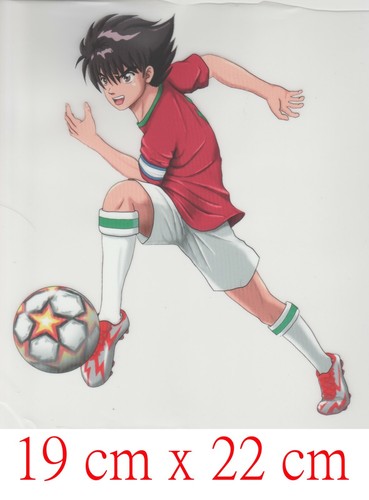 19x22cm football soccer boy iron-on creative illustration drawing artwork - Picture 2 of 8