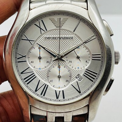 Emporio Armani AR1702, AR-1702 Chronograph Men's Wrist Watch New