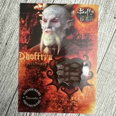 Buffy TVS Big Bads Pieceworks Andy Umberger as D'hoffryn Card PW3