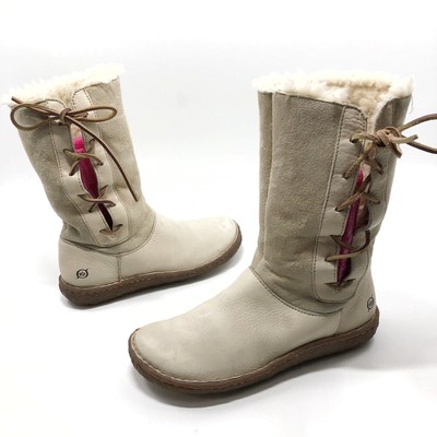 born ivory boots