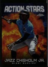 2023 Topps Chrome Update #ASC-30 Jazz Chisholm Jr. Action Stars D128
